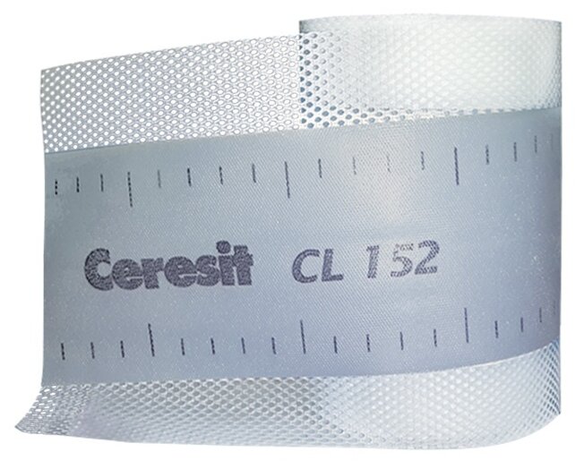 Угловая уплотнительная лента Ceresit CL 152, 12 cм x 10 м