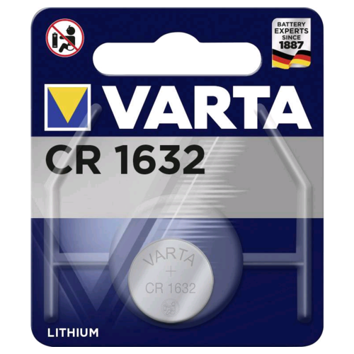 Батарейка Varta ELECTRONICS CR1632 BL1 Lithium 3V (6632) (1/10/100)