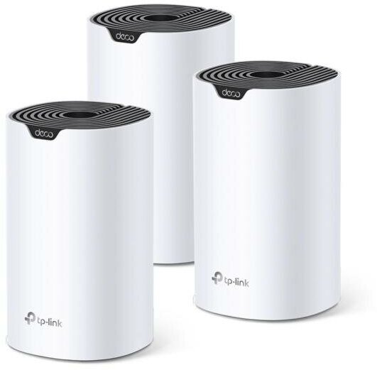 Wi-Fi система TP-LINK DECO S4(3-PACK) 802.11abgnac 1167Mbps 2.4 ГГц 5 ГГц 2xLAN LAN белый