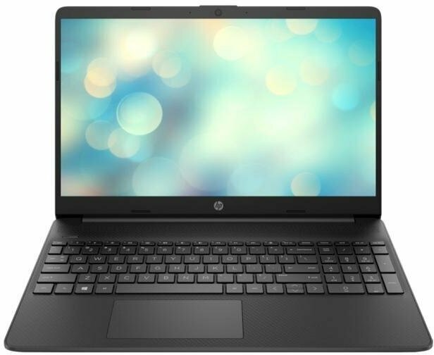 15.6" Ноутбук HP 15s-fq2000ur, Intel Core i7, RAM 16 ГБ, SSD 512 ГБ, IPS, Без системы, (488H8EA), black