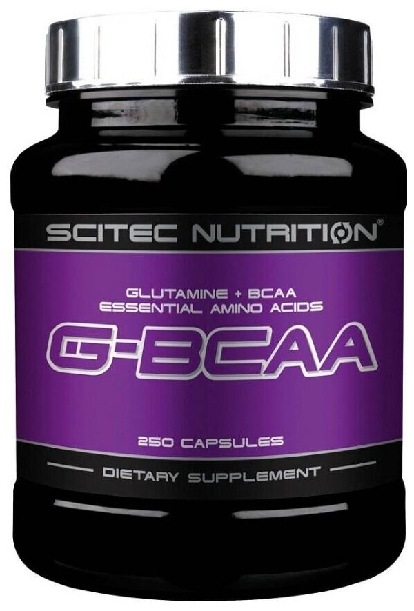 Аминокислоты BCAA (БЦАА) Scitec Nutrition (250 капсул) ,