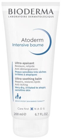 Бальзам для лица и тела Bioderma Atoderm Intensive, 200 мл