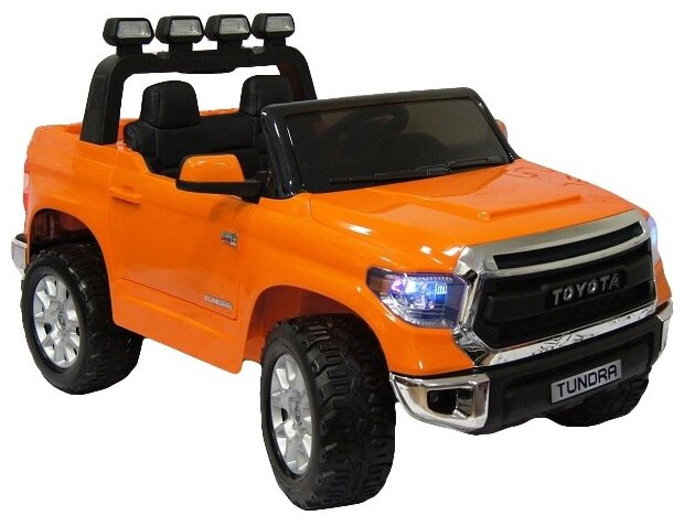 TOYLAND Электромобиль TOYOTA TUNDRA (оранжевый краска)