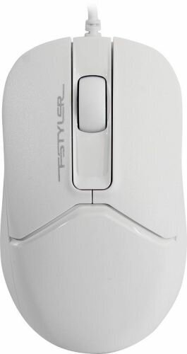 Мышь A4Tech Fstyler FM12 белый оптическая (1200dpi) USB (3but) (1431324)