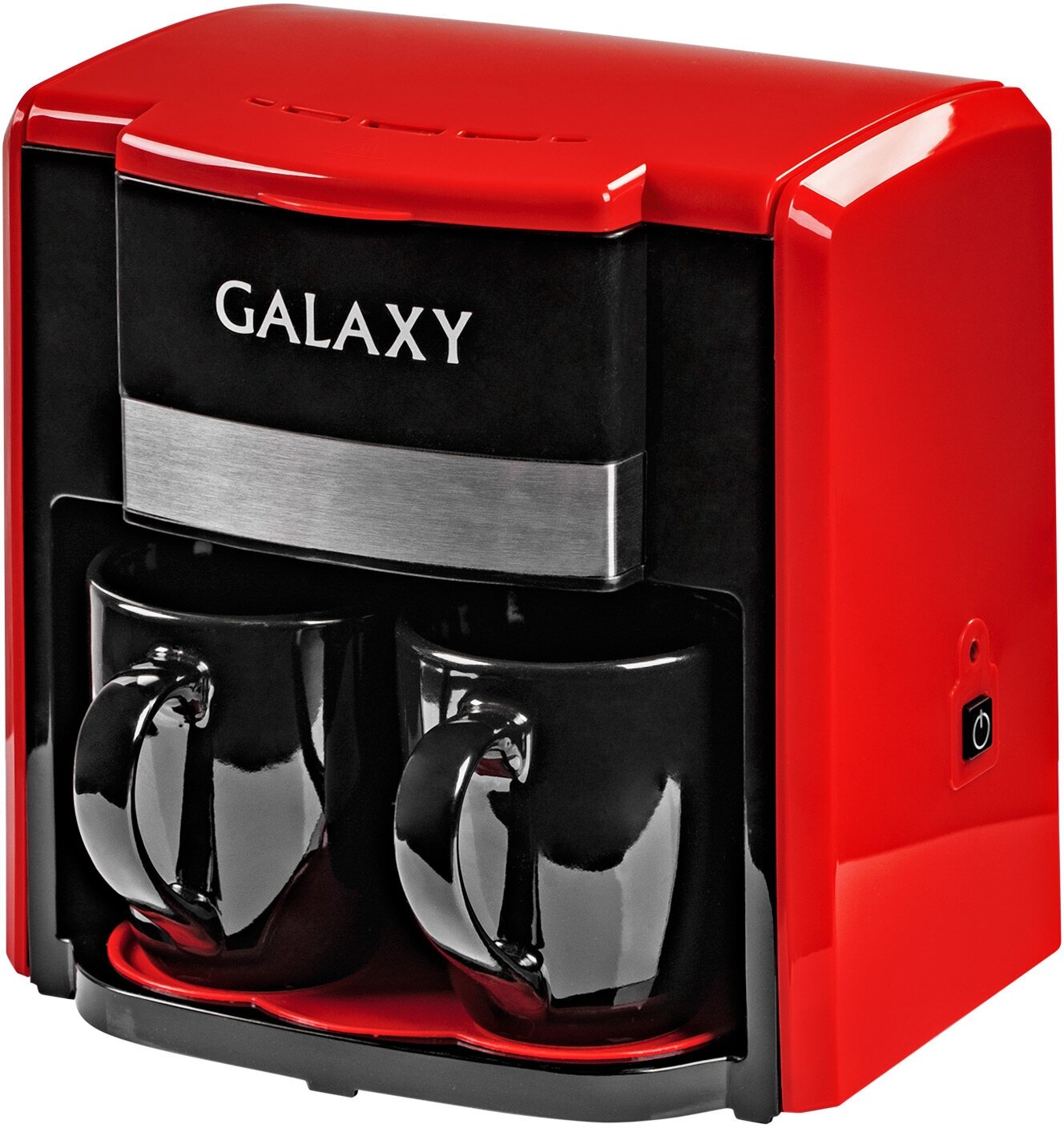 Кофеварка капельная Galaxy Line GL0708RU с двумя чашками за раз — фото 1