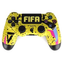 Геймпад/Джойстик/Контроллер беспроводной для консоли/приставки PS4 FIFA желтый