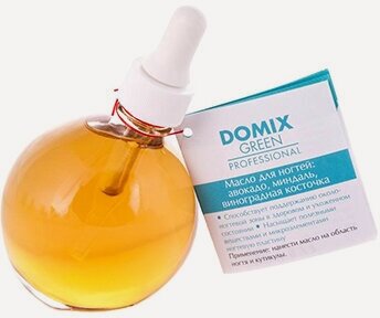 Изображение товара Domix, Масло для ногтей и кутикулы «Миндаль», с пипеткой, 75 мл