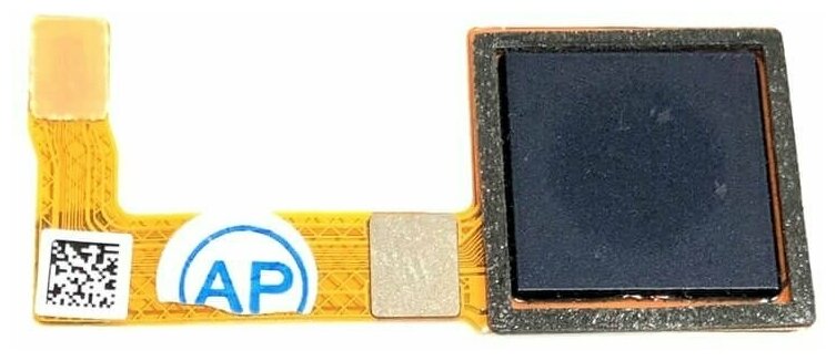 Сканер отпечатков со шлейфом для Asus ZenFone Max Pro (M1, ZB602KL) (Original) Темно-синий