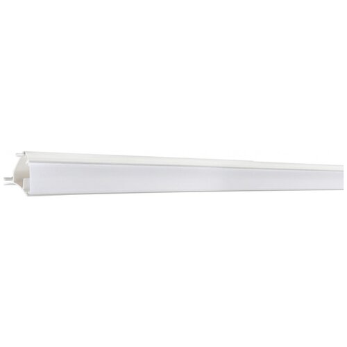 Профиль потолочный Paulmann Corner Для светодиодной ленты 100см Серый Пластик Заглушки в комплекте 70440