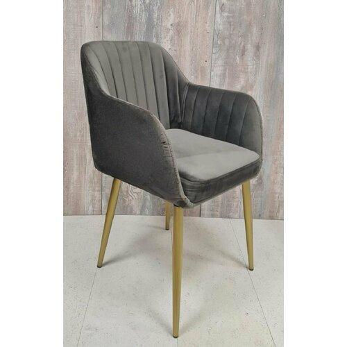 Стул ARSCOMGROUP Тюльпан графит ткань zizi