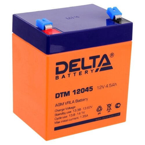 Аккумулятор для ИБП Delta DTM-12045 12V 4.5Ah