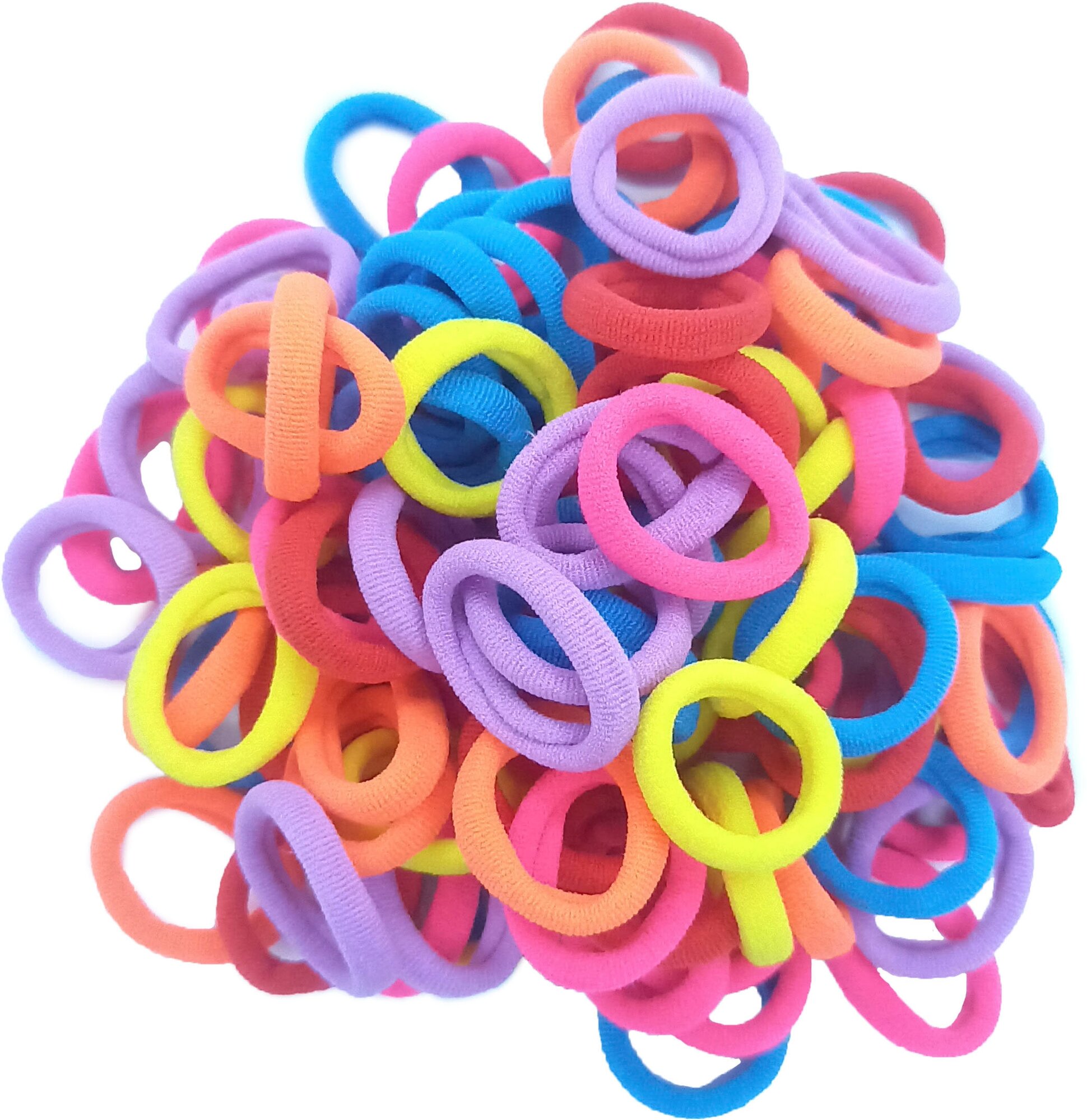 Резинки для волос разноцветные — фото 1