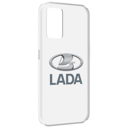 Чехол MyPads Lada-ваз-4 мужской для Oppo K10 4G задняя-панель-накладка-бампер