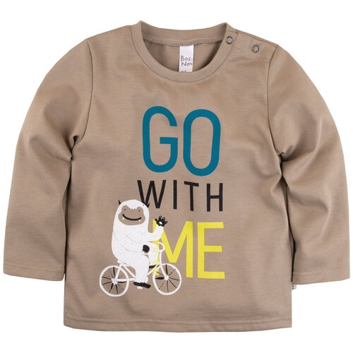 фото Лонгслив bossa nova, размер 86, капучино