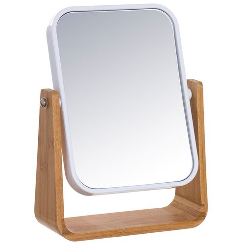 фото Зеркало косметическое d'casa bamboo с 5х увеличением, прозрачный