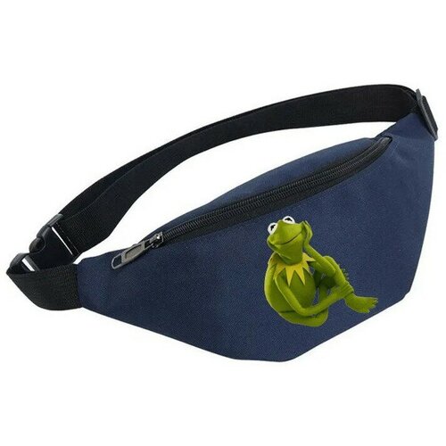 фото Сумка поясная noname, синий