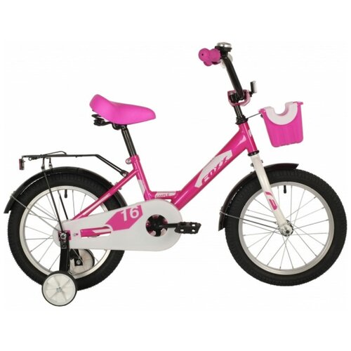 Велосипед FOXX Simple 16- 21г. (розовый) 164Simple. PN21