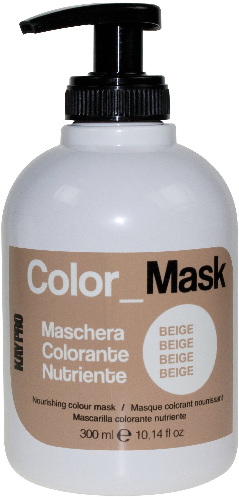 Маска питающая окрашивающая, беж / COLOR MASK 300 мл