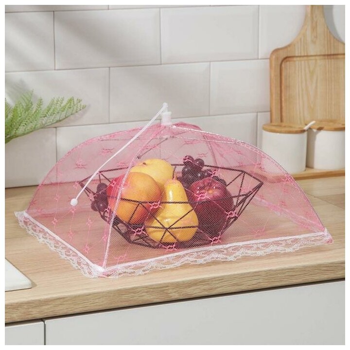 Сетка для продуктов защитная Квадрат , 35x35 см.