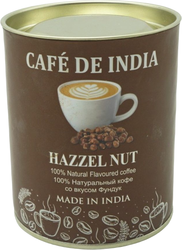 Кофе растворимый со вкусом фундука Bharat BAZAAR Hazzelnut 100 г