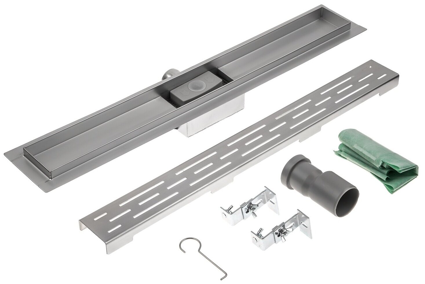 Трап для душа Ore Drain H1 универсальный затвор 600 мм нержавеющая сталь - фото №8