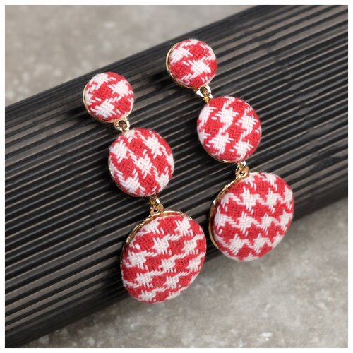 фото Queen fair серьги с подвесками либеро три диска, 5002744