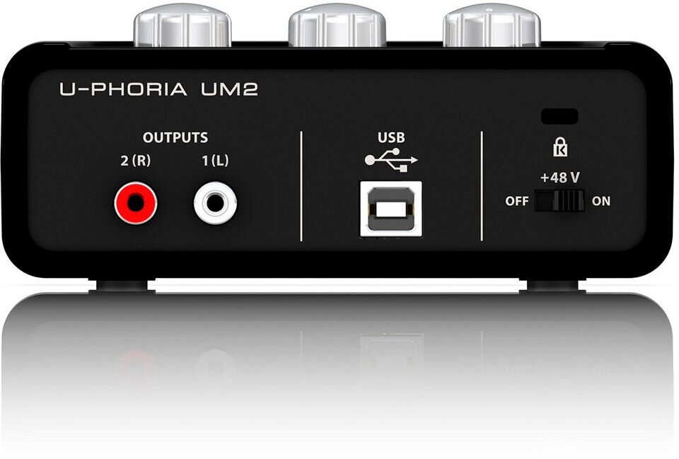 Внешняя звуковая карта BEHRINGER U-PHORIA UM2