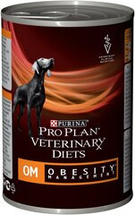 Влажный корм Pro Plan Veterinary diets OM корм для собак при ожирении, Банка, 400г