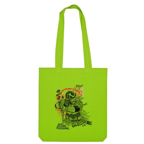 Сумка шоппер Us Basic, зеленый сумка самурай джек фиолетовый