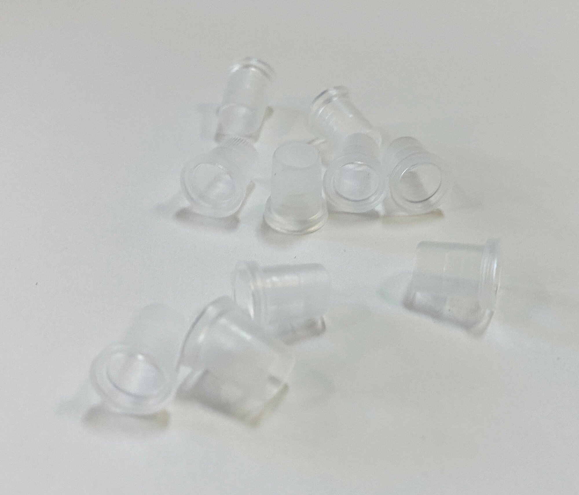 Изолятор для кромки отверстия или трубки D9 мм пластик прозрачный 10 шт