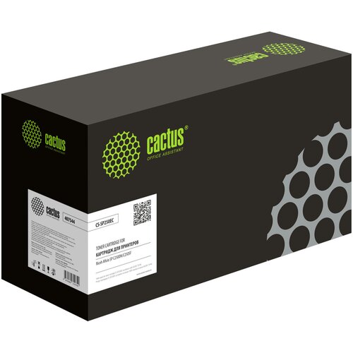 Картридж лазерный Cactus CS-SP250EC 407544 голубой (1600стр.) для Ricoh Aficio SP C261SFNw