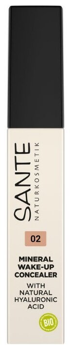 Sante Mineral Wake-up Concealer, оттенок 02 Warm beige
