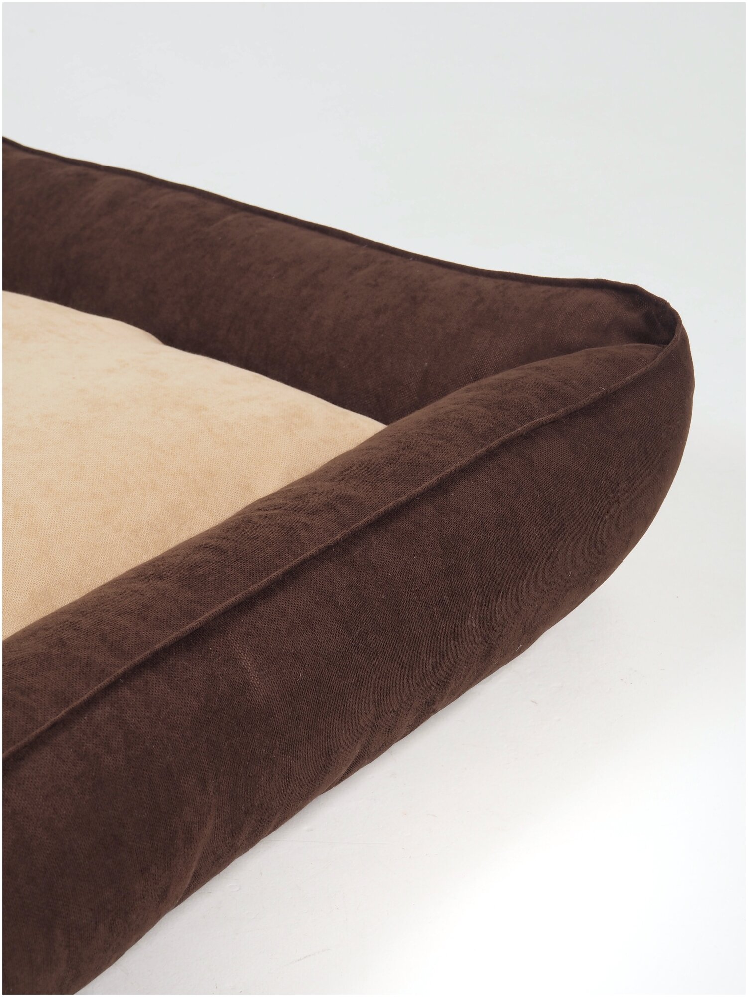 Мягкая лежанка диван для средних и для мелких пород собак со съемным чехлом 80х60 - фотография № 6