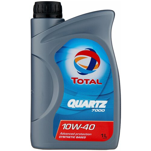 TOTAL Quartz 7000 10W40 1 л Полусинтетическое моторное масло 201528