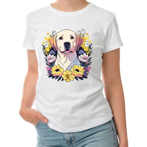 фото Футболка roly, размер s, белый