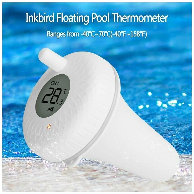 Беспроводной плавающий термометр INKBIRD IBS-P01B - фотография № 4