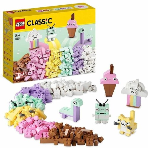 11028 Творческое пастельное веселье lego classic творческое веселье в океане 11018