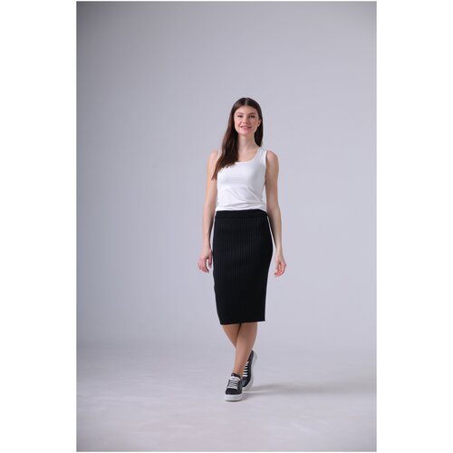 фото Юбка женская вязаная длина миди nelco