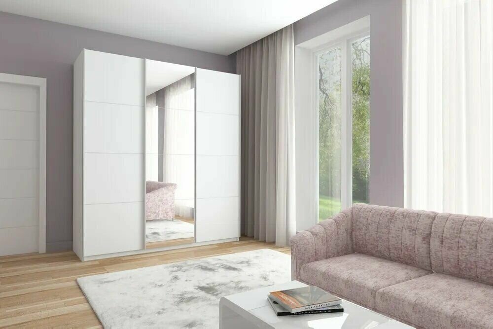 фото Шкаф-купе Прайм ЛДСП, с доводчиками