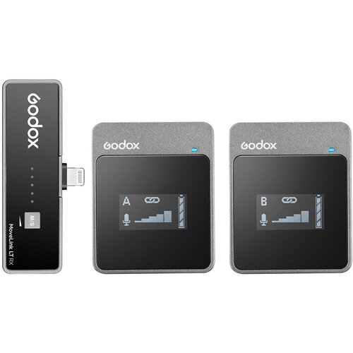 Петличная радиосистема Godox MoveLink LT2 для смартфона 22490₽