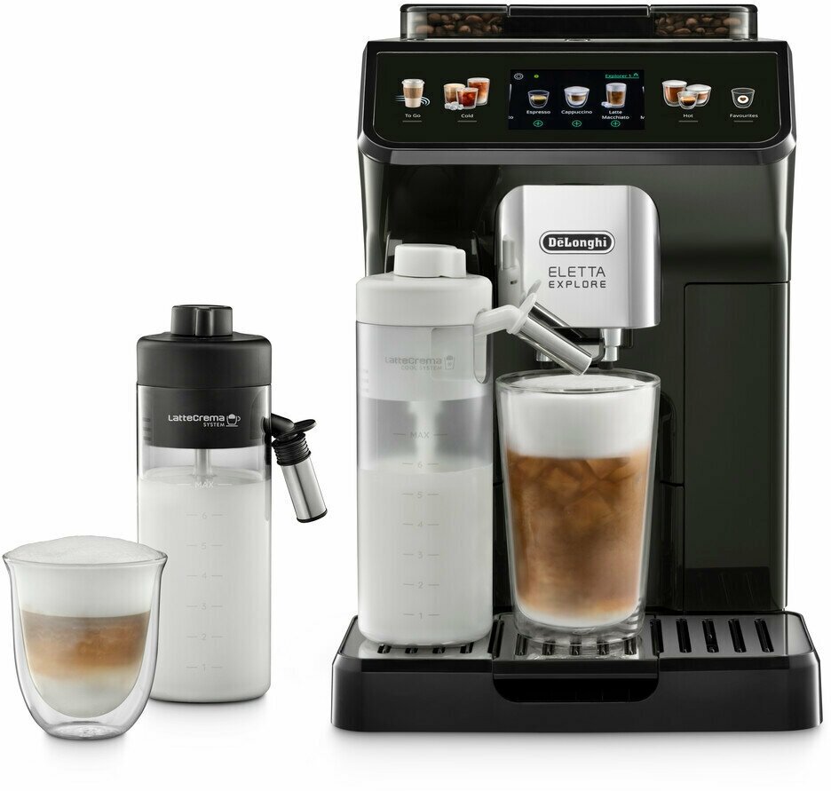 Кофемашина De'Longhi ECAM 450.55, графит