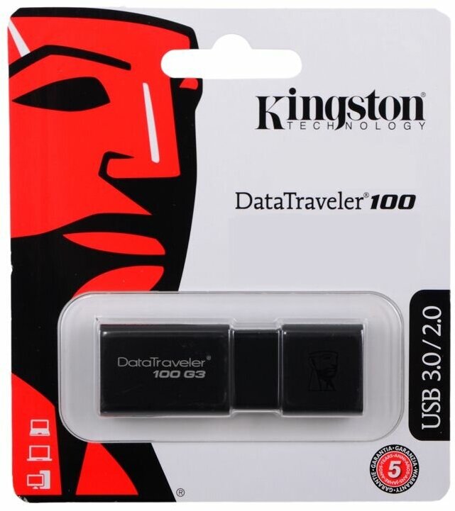 Флешка Kingston DataTraveler 100 G3