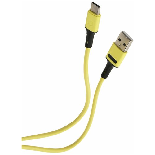 USB кабель Usams US-SJ436 U52 - Type-C (1 м) желтый (SJ436USB03) дата кабель usams us sj435 u52 usb micro 1 м желтый sj435usb03