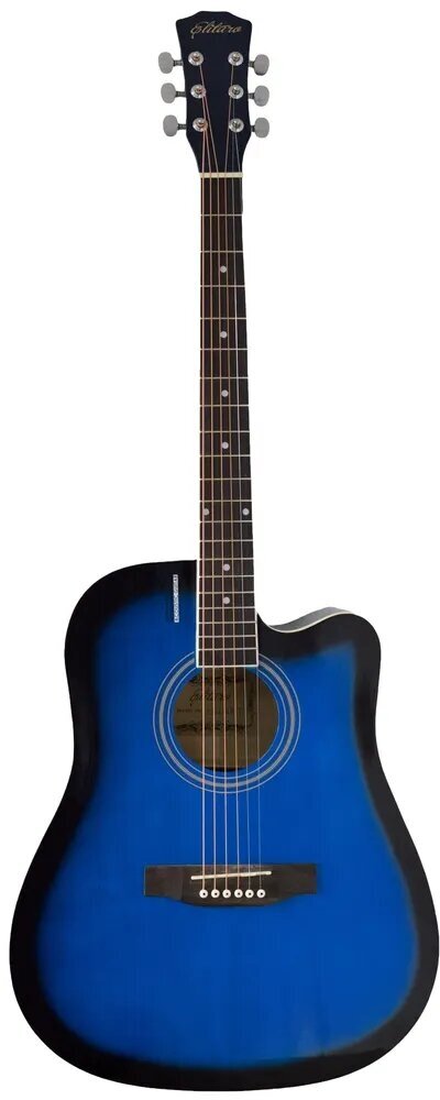 Акустическая гитара Elitaro E4110 BLS/синяя/41"дюйм