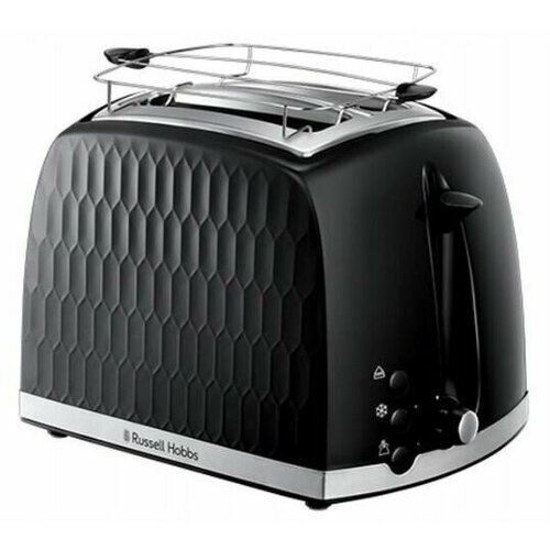 Тостер для хлеба Russell Hobbs Honeycomb Черный аэрофритюрница russell hobbs satisfry airfyer large 26510 black