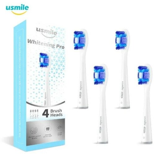 Насадка Usmile PCB01, для электрической зубной щетки Usmile, 1 шт, белая