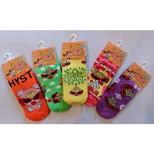 фото Носки komax детские, 5 пар, размер s, мультиколор