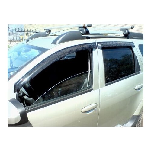 Дефлекторы окон к-т на 4 дв Renault Duster 11 Novline Element NLDSREDUS1132 3420₽