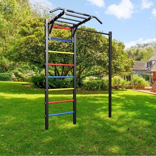 Уличная шведская стенка Sv Sport У454 (ступени Разноцветные)