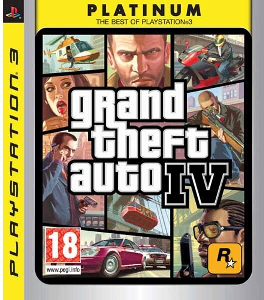 Игра PS3 GTA IV Grand Theft Auto